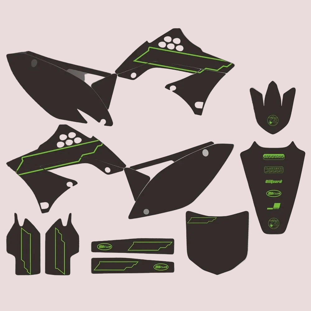 Graphic Kit For Kawasaki KX450F 2009-2011