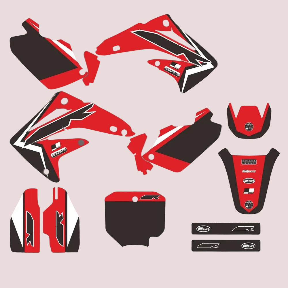 Graphic Kit For Honda CR85 2003-2007