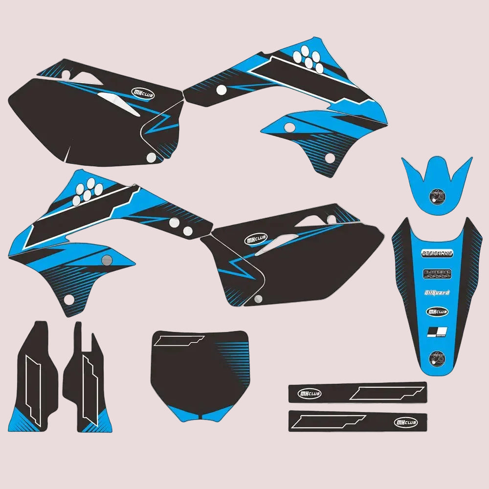 Graphic Kit For Kawasaki KX450F 2006-2008