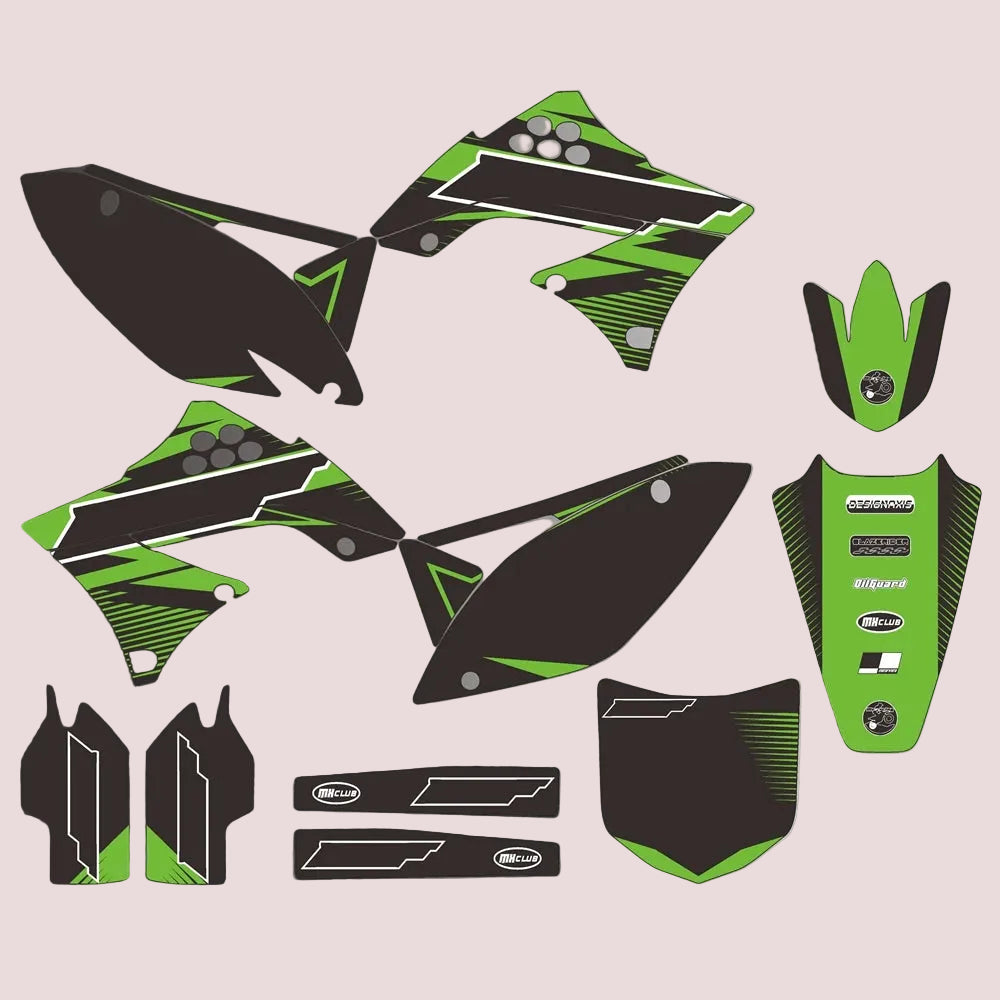 Graphic Kit For Kawasaki KX450F 2009-2011