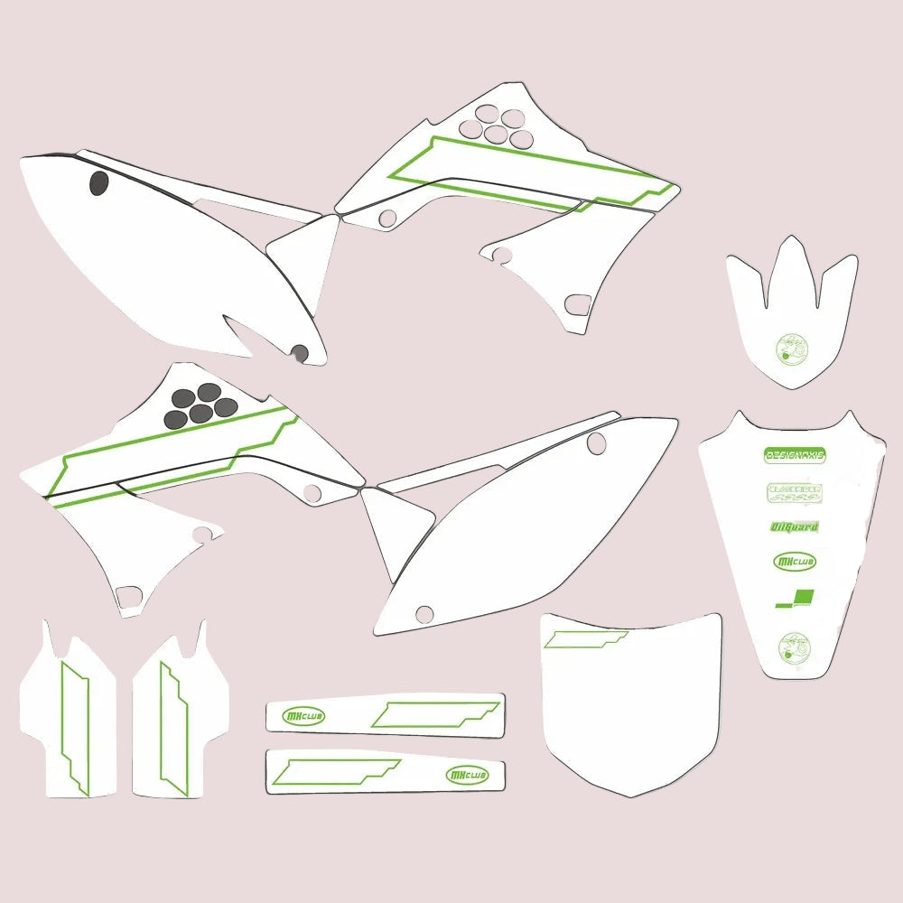 Graphic Kit For Kawasaki KX450F 2009-2011
