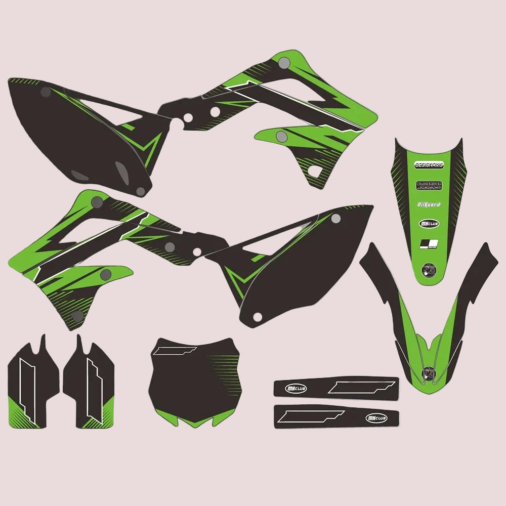 Graphic Kit For Kawasaki KX450F 2013-2015