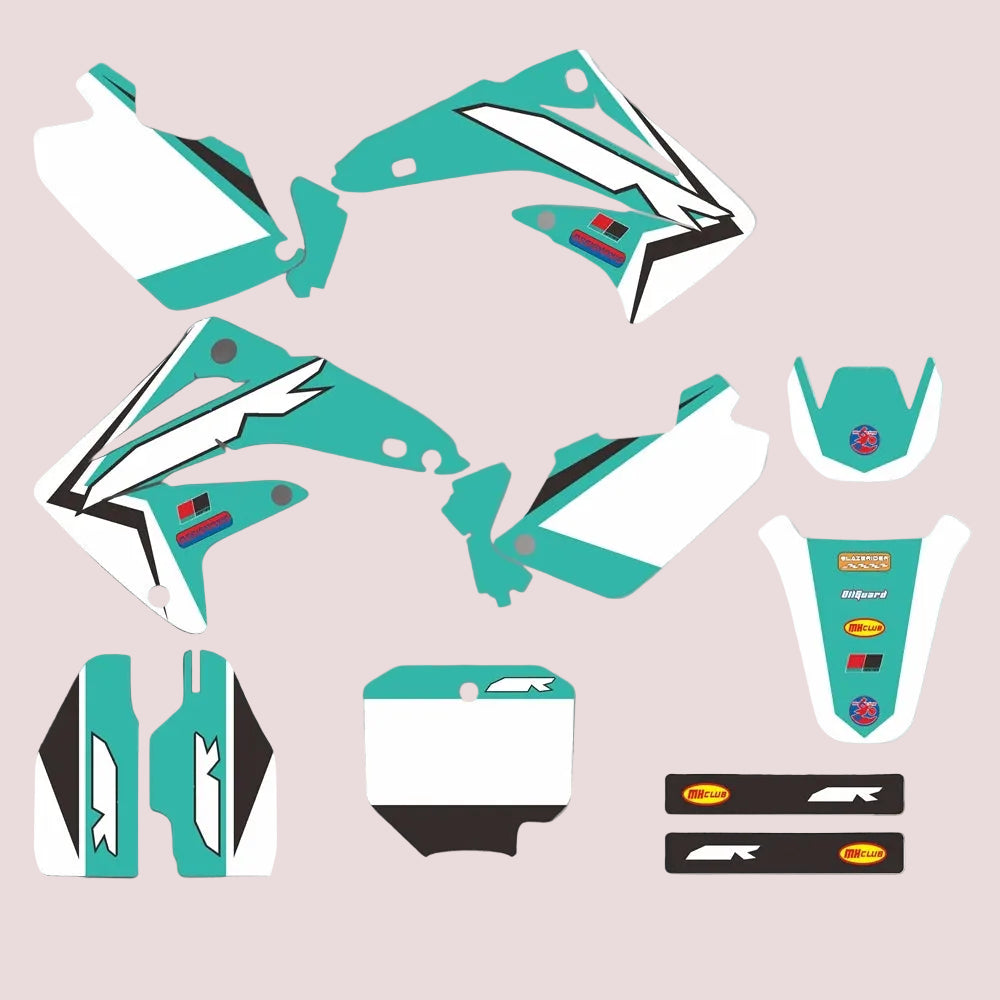 Graphic Kit For Honda CR85 2003-2007