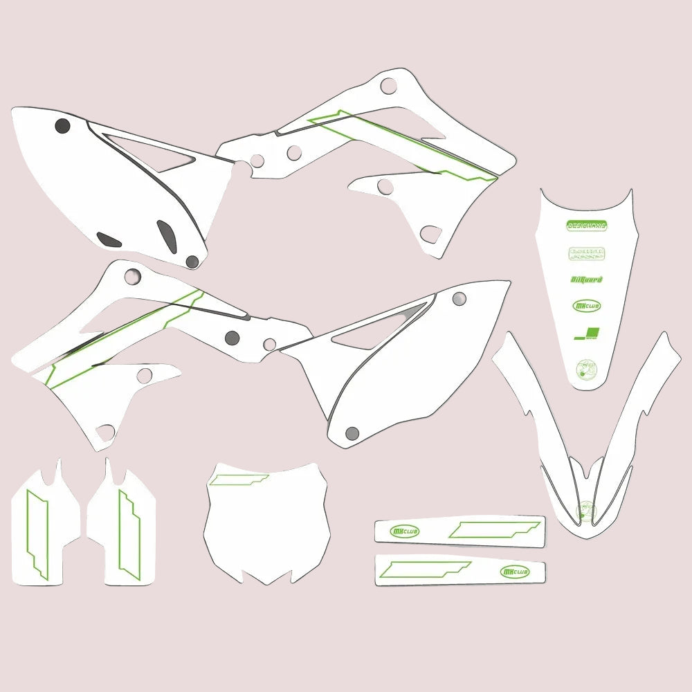 Graphic Kit For Kawasaki KX450F 2013-2015