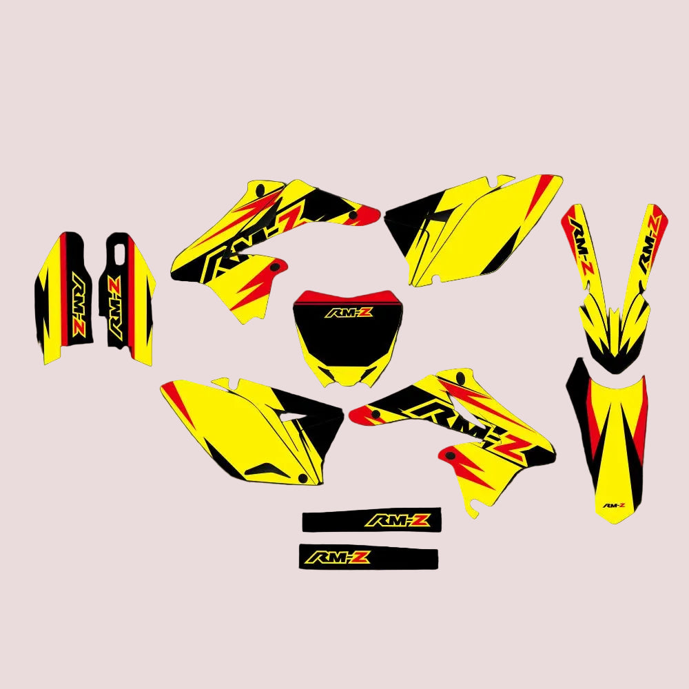 Graphic Kit For Suzuki RMZ250 2010-2018