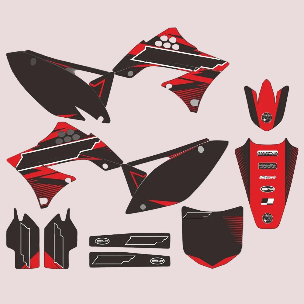 Graphic Kit For Kawasaki KX450F 2009-2011