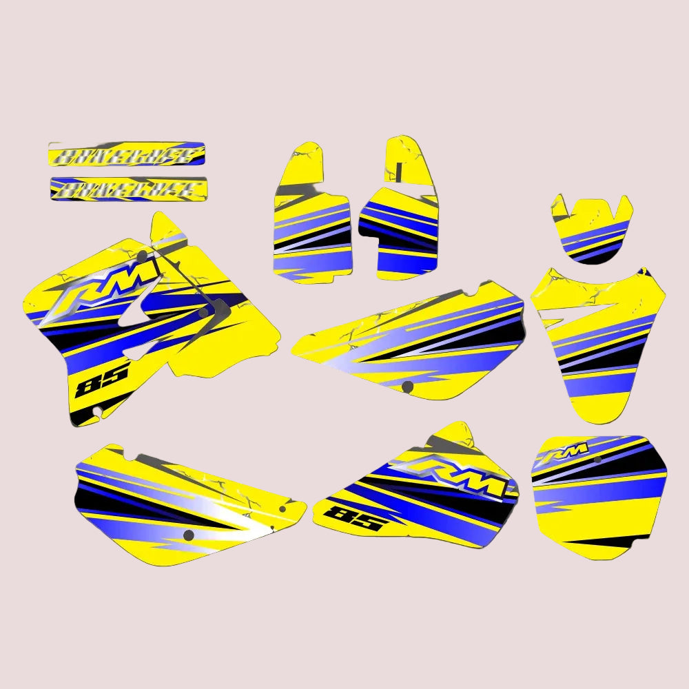 Graphic Kit For SUZUKI RM85 2002-2015