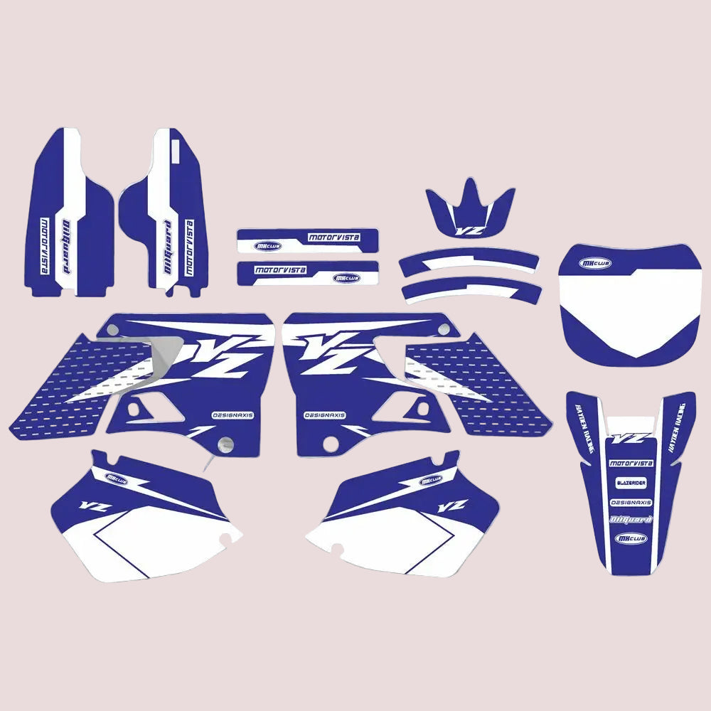 Graphic Kit For Yamaha YZ125 YZ250 1996-2001