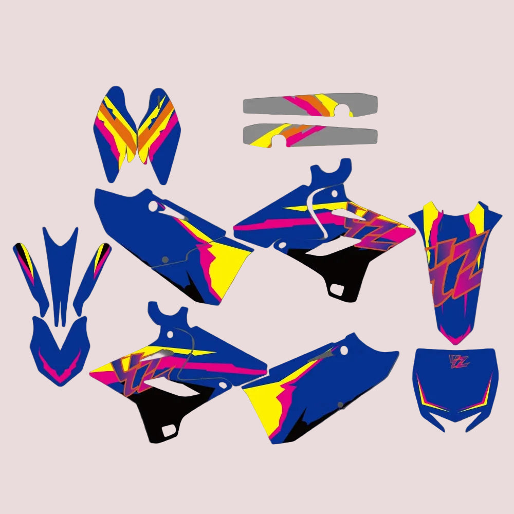 Graphic Kit For Yamaha YZ125 YZ250 YZ250X 2015-2021