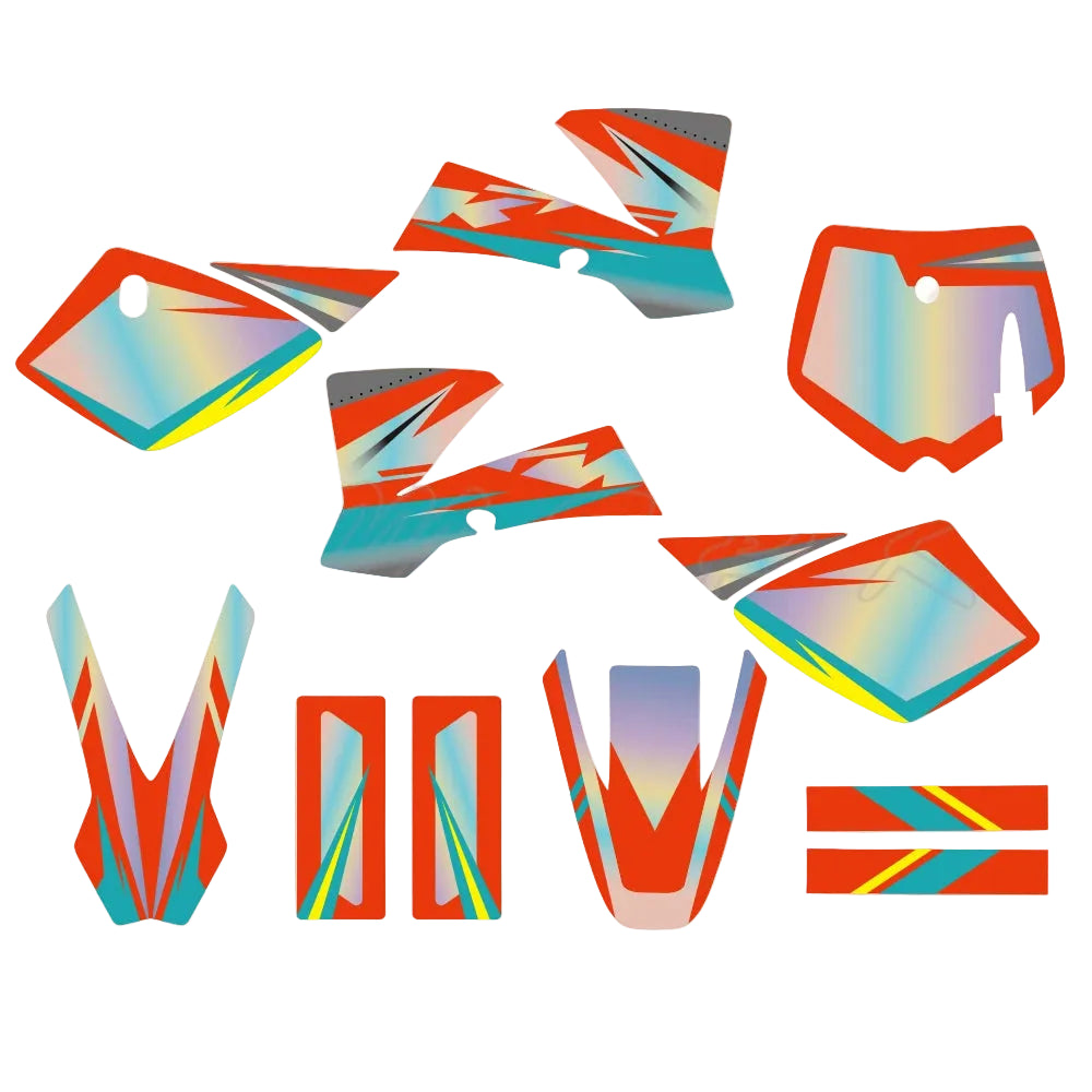 Graphic Kit for KTM SX50 2002-2008