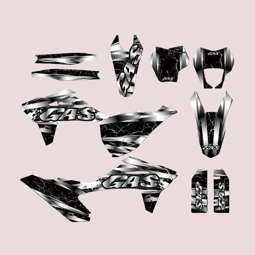 Graphic Kit For GASGAS MC EX EC 125/250/300/350/450 2021-2023