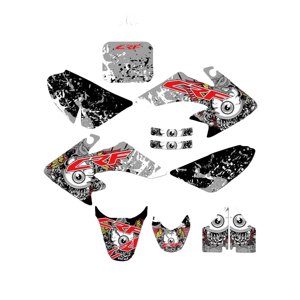 Graphic Kit For Honda CRF50F 2004-2012