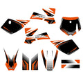 Graphic Kit for KTM SX50 2002-2008