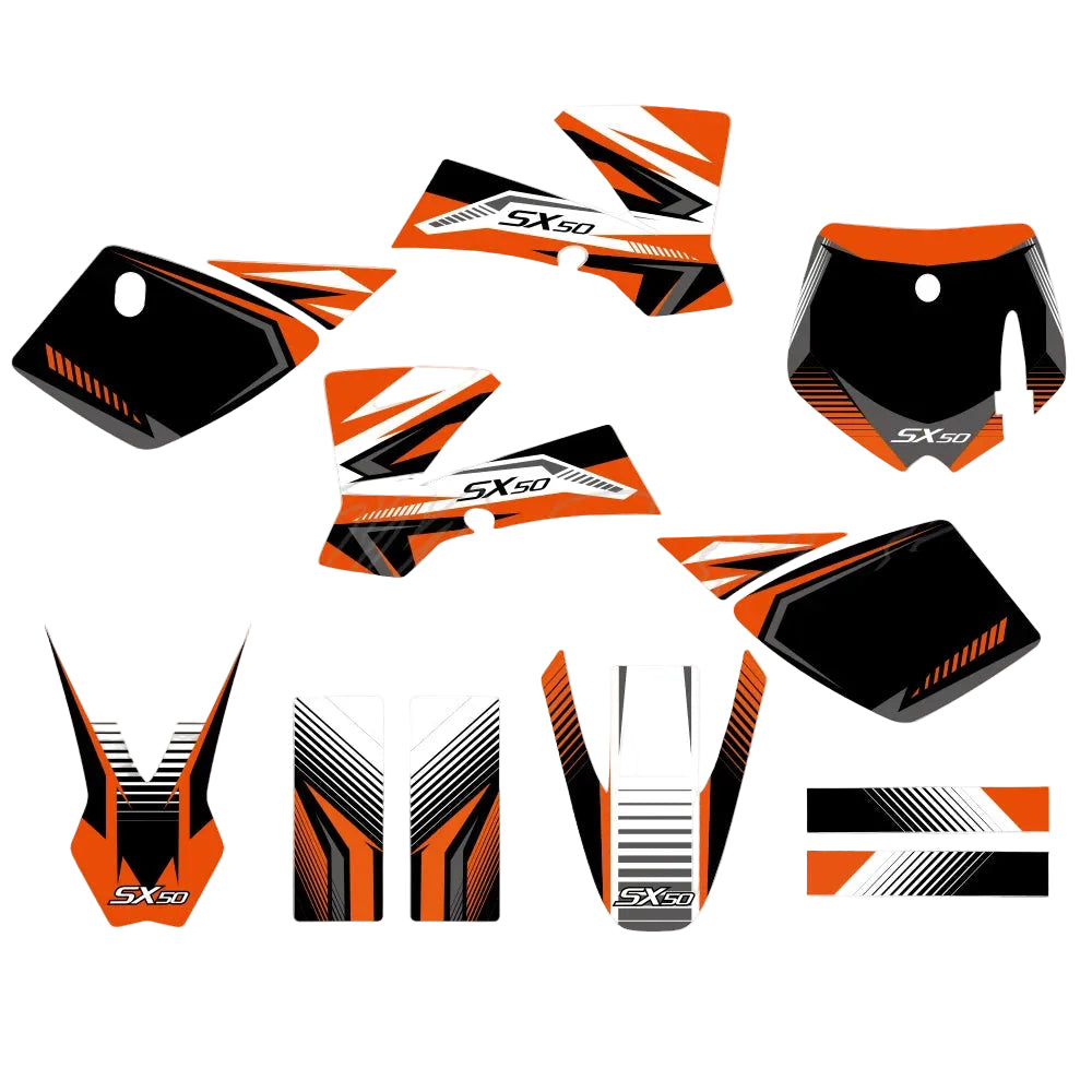 Graphic Kit for KTM SX50 2002-2008