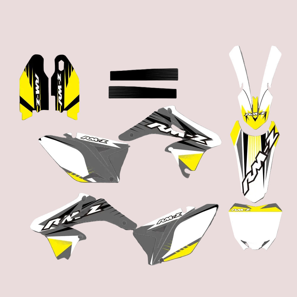 Graphic Kit For Suzuki RMZ250 2010-2018